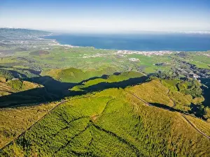 Sete Prints: Lake fire or Lagoa do Fogo is a famous place in the São Miguel island in the Azores - Portugal