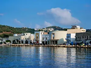 Fascist Prints: Lakki Town Waterfront, Leros Island, Dodecanese, Greece