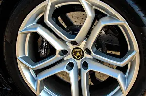 Lamborghini Prints: Lamborghini wheel and logo
