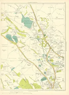 1935 Prints: LANCASHIRE Bolton Astley Bridge Horrocks Egerton Dimple Eagley Dunscar 1935 map