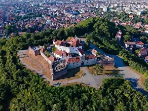 Brasov Prints: Landscape photography of the modern star shaped fortification in Brasov