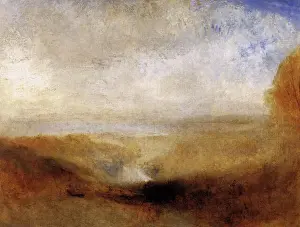 1835 Prints: Landscape with a River and a Bay in the Background between 1835 and 1840