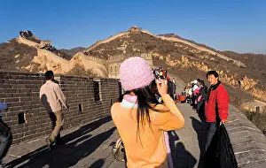 Diver Prints: Landscape, tourists, mountain, mountainous