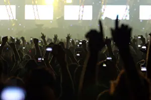 Electronic Music Prints: Large crowds of partygoers at Trance Energy EDM event