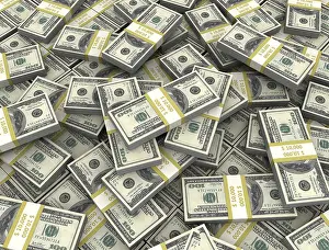 Wealthy Prints: Large amount of money