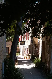 Pleasant Prints: Larressingle, the smallest fortified village in France