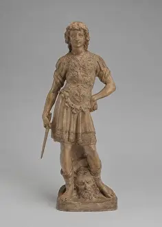 Handcrafted Prints: A late 15th to early 16th-century statuette of David by the Master of the David and Saint John Statuettes