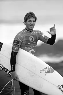 Surfer Prints: The late Hawaiian surfer Andy Irons competing at the 2007 Rip Curl Search surfing competition held at El Gringo