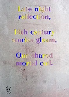 Soul Prints: Late night reflection, 18th century stories gleam
