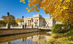 Lazienki Royal Palace (Palace on the Water), Warsaw, Poland