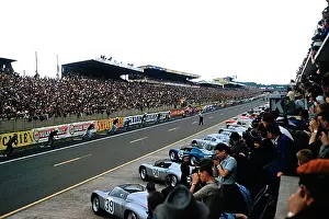 Race Track Prints: Le Mans 1960