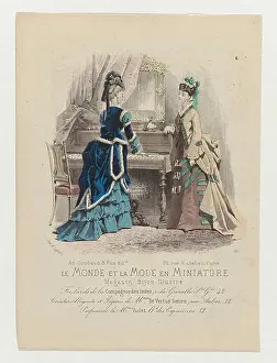 Garments Prints: Le Monde et La Fashion and Miniature