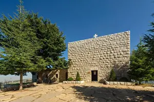 Lebanon Prints: LEBANON, MOUNT LEBANON, ANNAYA, HERMITAGE OF SAINT-CHARBEL