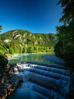 Urlaub Prints: Lechfall in Germany Pfronten Füssen