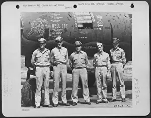 Navigator Prints: Left to right: Pilot, Capt. Bryan M