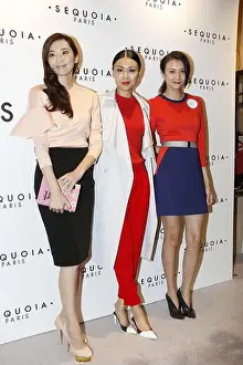 Sequoia Prints: (From left) Taiwanese model and actress Pace Wu