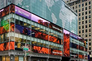 Collapse Prints: Lehman Brothers financial institution on the verge of collapse September 12 2008