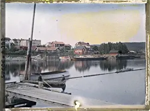 Leksands Noret, Suède Vue du Port
