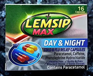 Lemsip Max, 16 capsules, day & night, cold & flu relief capsules