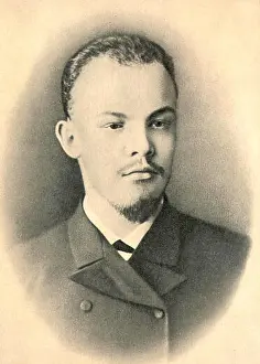 Lenin Prints: Lenin V.I. in his student years