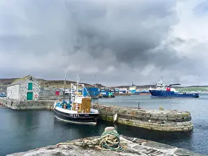Archipelago Prints: Lerwick, capital of the Shetland Islands in Scotland