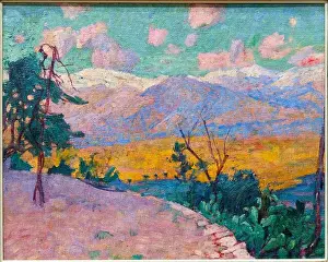1889 Prints: Les Terrasses de Monte Cassino