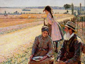 Civilization Prints: Les Vieilles Gens - The Old People 1892 Charles Louis Maurice Eliot 1862-1945 France French