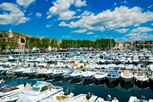 Rhone Prints: L'ESTAQUE, THE HARBOUR, MARSEILLE, FRANCE