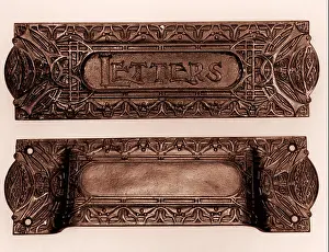 Drop Prints: Letter Drop from the Guaranty Building, Buffalo, Louis Henry Sullivan, ca. 1894–95