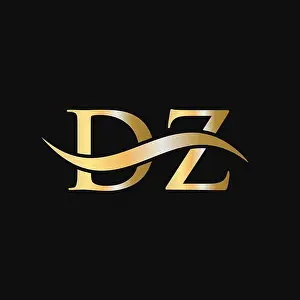 Corporate Identity Prints: Letter DZ Logo Design Template