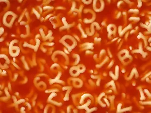Elementary School Prints: Letter soup - ABC alphabet