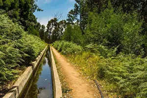 Aqueduct Prints: Levada Nova in Calheta Madeira