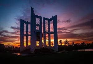 Martyr Prints: Liberation War memorial at Gallamari in Khulna