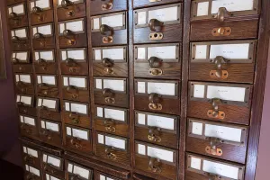 Pull Prints: Library card catalog files