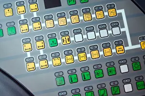 Control Panel Prints: Liebherr mobile crane LTM 1095