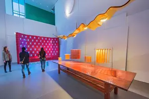 Museum Building Prints: Light art objects by the light designer Ingo Maurer