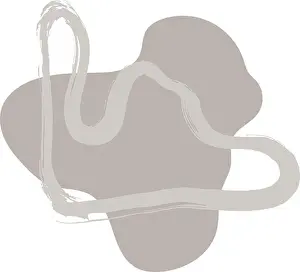Latte Prints: Light Beige Grunge Dry Brush Banner with Copyspace