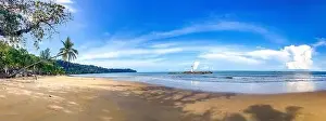 Khao Prints: Lighthouse island on Khao Lak beach in Phang Nga province, Thailand