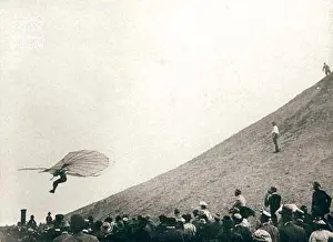 Gliding Prints: Lilienthal in flight