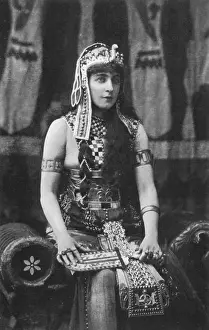 1901 Prints: Lillie Langtry (1853-1929) as Cleopatra