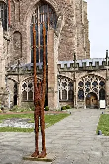 Beyond Limitations sculpture in iron