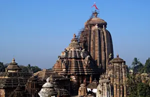 Orissa Prints: Lingaraj Temple Bhubaneswar Orissa Odisha India