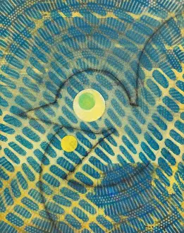 Allegory And Literature Prints: L'interdit ramait content. Museum: PRIVATE COLLECTION. Author: MAX ERNST