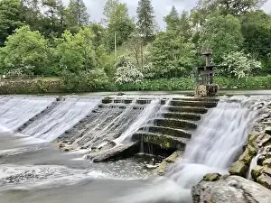 Stockimo Prints: Lipton waterfalls Grassington Yorkshire Dales