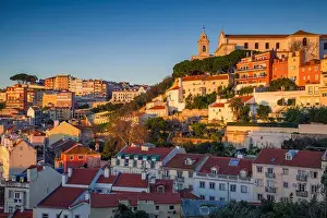 Lisbon. Image of Lisbon, Portugal during golden hour