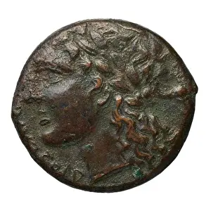 3rd Century Bc Prints: A Litra coin from Syracuse, Sicily