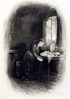 Charles Dickens Prints: Little Dorrit From Little Dorrit by Charles Dickens. Artist Frederick Barnard