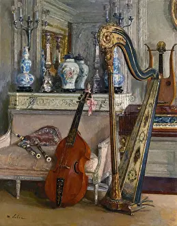 Early 20th Prints: Lobre Maurice - Salon De La Musique