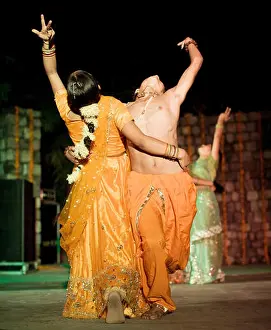 Spinning Prints: A local dance troupe of orphaned teenagers performs traditional Indian folk dances