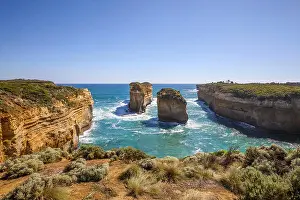 Loch Prints: Loch Ard Gorge - Tom and Eva (formerly the Island Archway before its collapse) is part of Port Campbell National Park